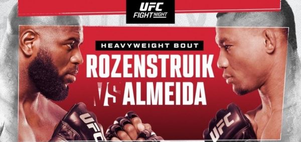 Результаты и бонусы UFC on ABC 4: Rozenstruik vs. Almeida
