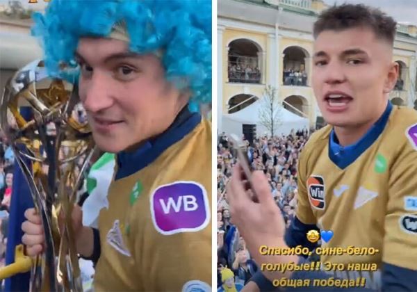 «Зениту» вручили кубок! Вся красота награждения и чемпионского парада 🏆