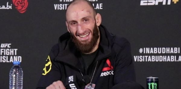 Гурам Кутателадзе объяснил, почему выбыл из UFC on ESPN 46
